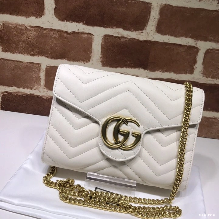 Hyper Peter GG GUCCI CHAIN WALLET MARMONT 0710